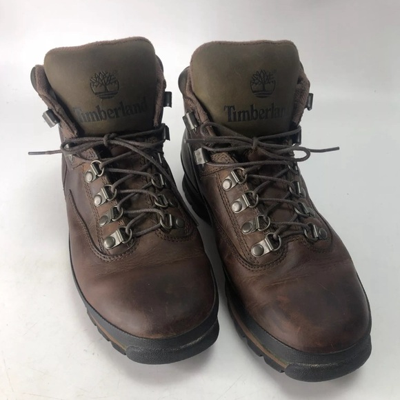 Timberland Ankle Chukka Boots Womens Size 7 Brown Leather - Picture 1 of 8